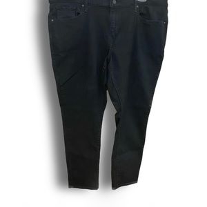 Levi’s 711 Black Skinny Jeans 18W